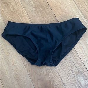 Black bikini bottoms